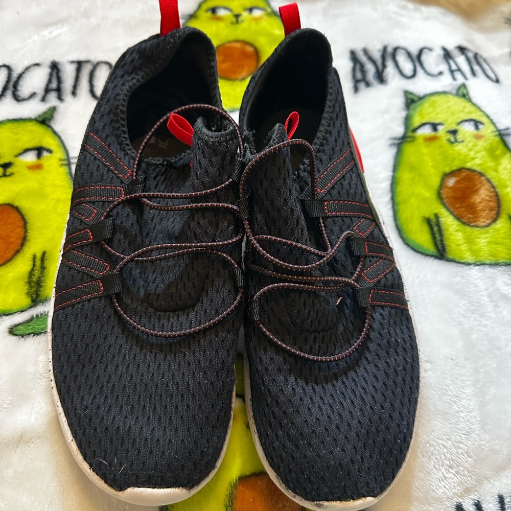 FREE BCG Kids Black and Red Shoes